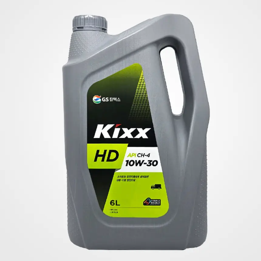 KIXX 합성엔진오일 DX5 CH-4 10W30 6L 상용차량 트럭 디젤 상세정보