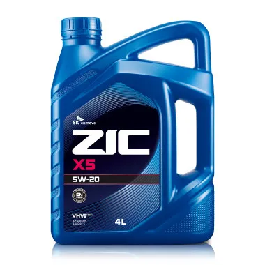 지크 엔진오일 X5 zic 5w-20 4L 가솔린 LPG