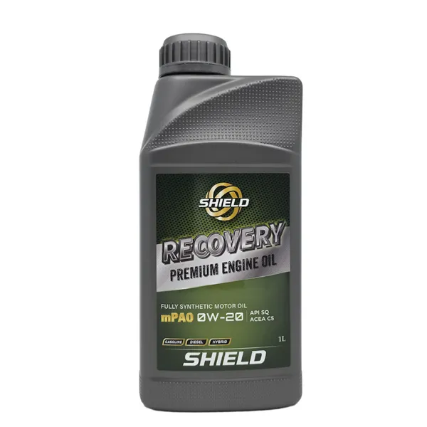SHIELD 리커버리 0W20 SQ mPAO 포함 100% 합성엔진오일 하이브리드엔진오일