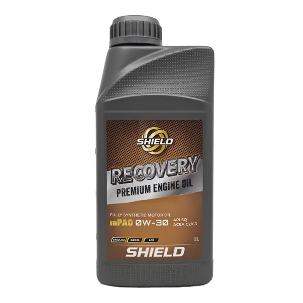 SHIELD 리커버리 0W30 SQ mPAO 포함 100% 합성엔진오일