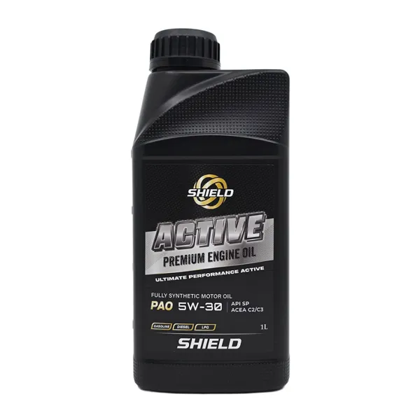 SHIELD ACTIVE PAO 5W30 C2/C3 1L 합성엔진오일 (가솔린·디젤 겸용)