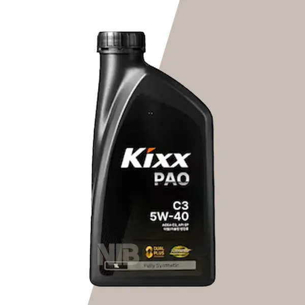 KIXX 합성유 PAO C3 5W40 1L 합성엔진오일