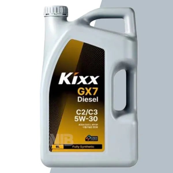 KIXX 합성엔진오일 GX7 디젤 C2/C3 5W30 6L DPF